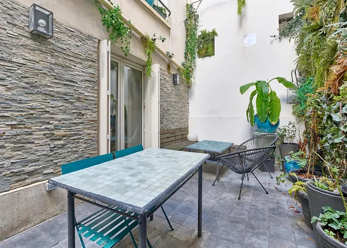 Apartament The Secret Garden Of Montmartre M12 Abbesses Paryż